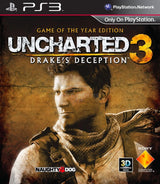 Uncharted 3: Drake's Deception: Game of the Year PS3 (GRADE A)