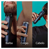 Aparador de Barba  Braun All-in-One Serie 7 MGK7410 - Preto Azul