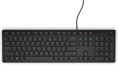 Teclado com Fios DELL 580-ADGS | Idioma: Espanhol | Preto (GRADE A)