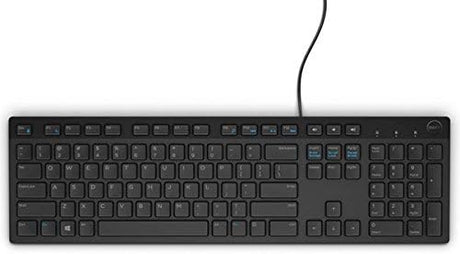 Teclado com Fios DELL 580-ADGS | Idioma: Espanhol | Preto (GRADE A)