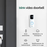 Campainha Inteligente com Vídeo Blink Branco - Blink01_BR