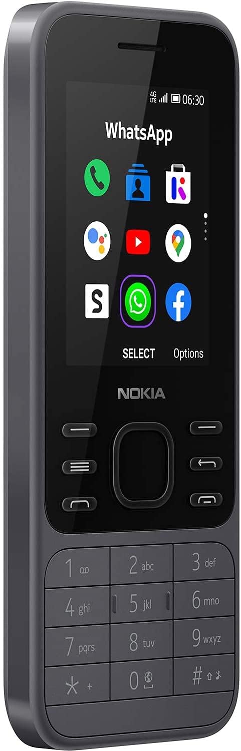 Telemóvel NOKIA 6300 (2.4" - 4G - Carvão)