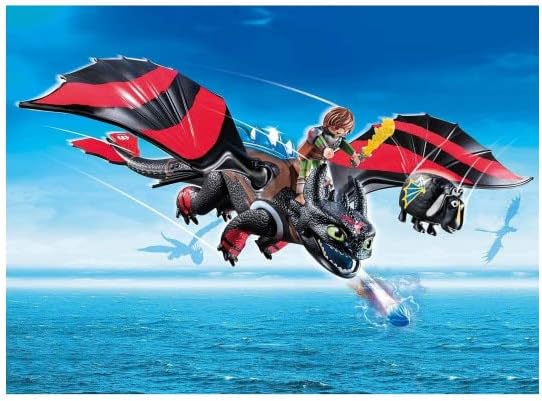 Playmobil 70727 Dragon Racing : Toothless e Harold