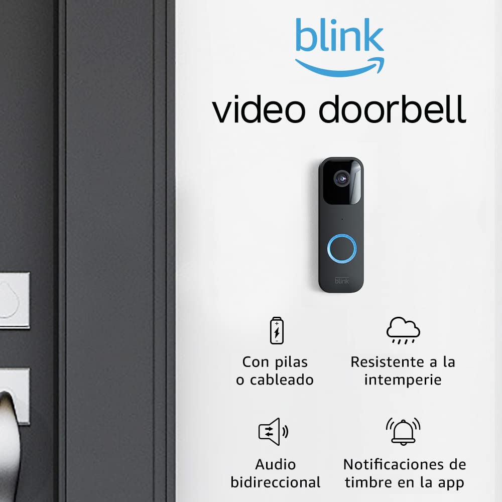 Blink Video Doorbell Campainha Inteligente com Vídeo da Amazon - ALEXA