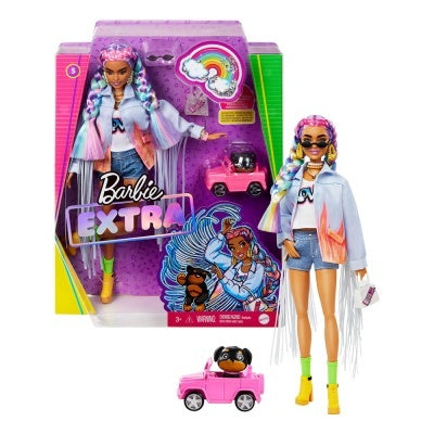 Mattel Barbie Extra - Tranças de cores