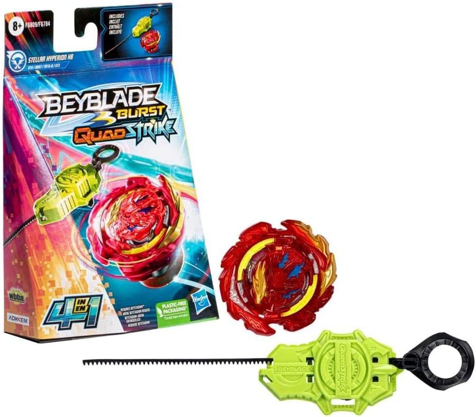 Beyblade Burst Quadstrike Stellar Hyperion H8 Hasbro