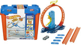 Hot Wheels Track with Ramps Deluxe Stunt Box + Acessórios para Pistas de carros Acelerador de Loop