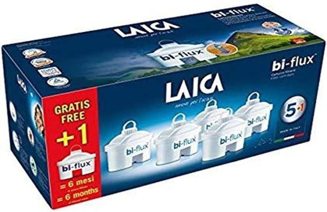 Laica Pack 6 Filtros (5+1) BI-FLUX F6S Universal