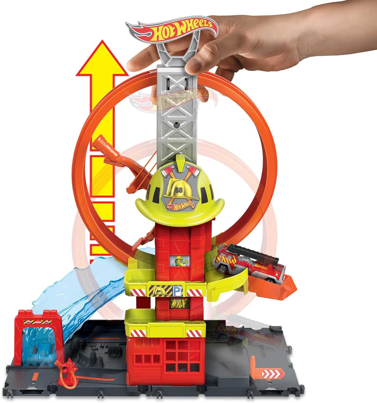 Hot Wheels City Super Loop Fire Park