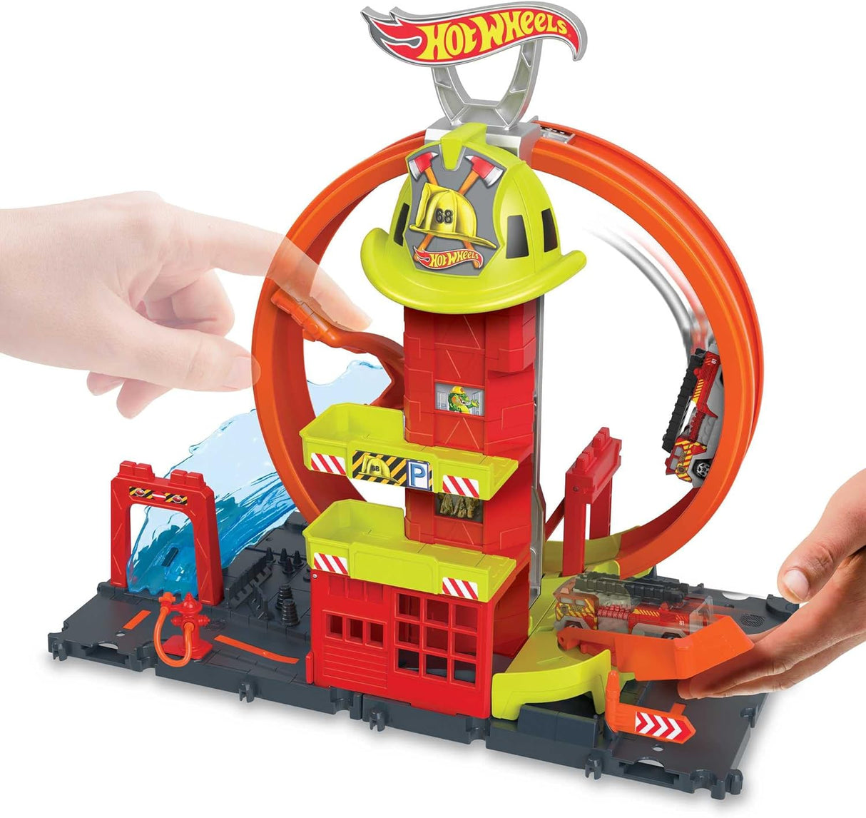 Hot Wheels City Super Loop Fire Park