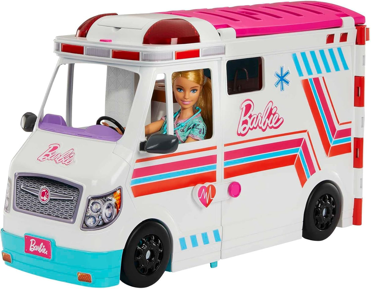 Barbie - Ambulância e Hospital 2 em 1 HKT79