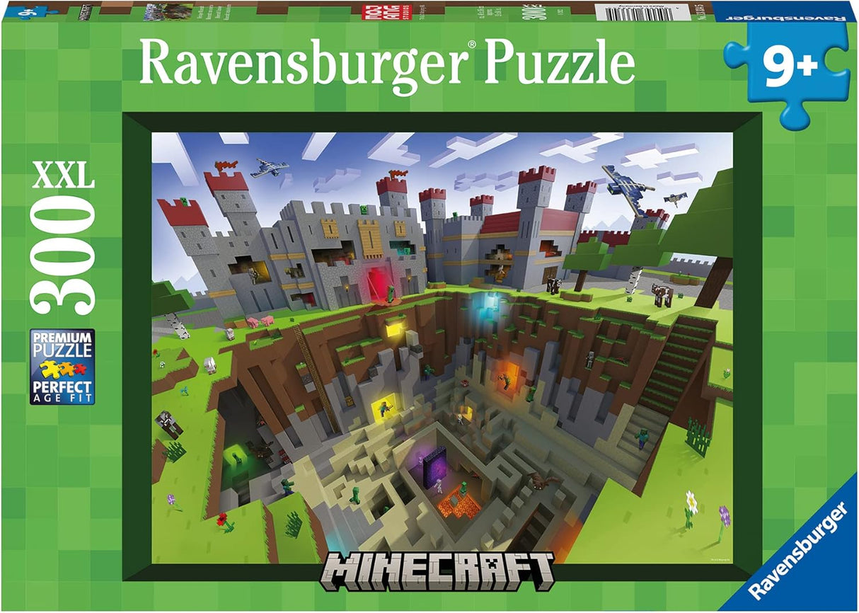 Puzzle RAVENSBURGER Minecraft 300 Peças