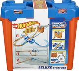 Hot Wheels Track with Ramps Deluxe Stunt Box + Acessórios para Pistas de carros Acelerador de Loop