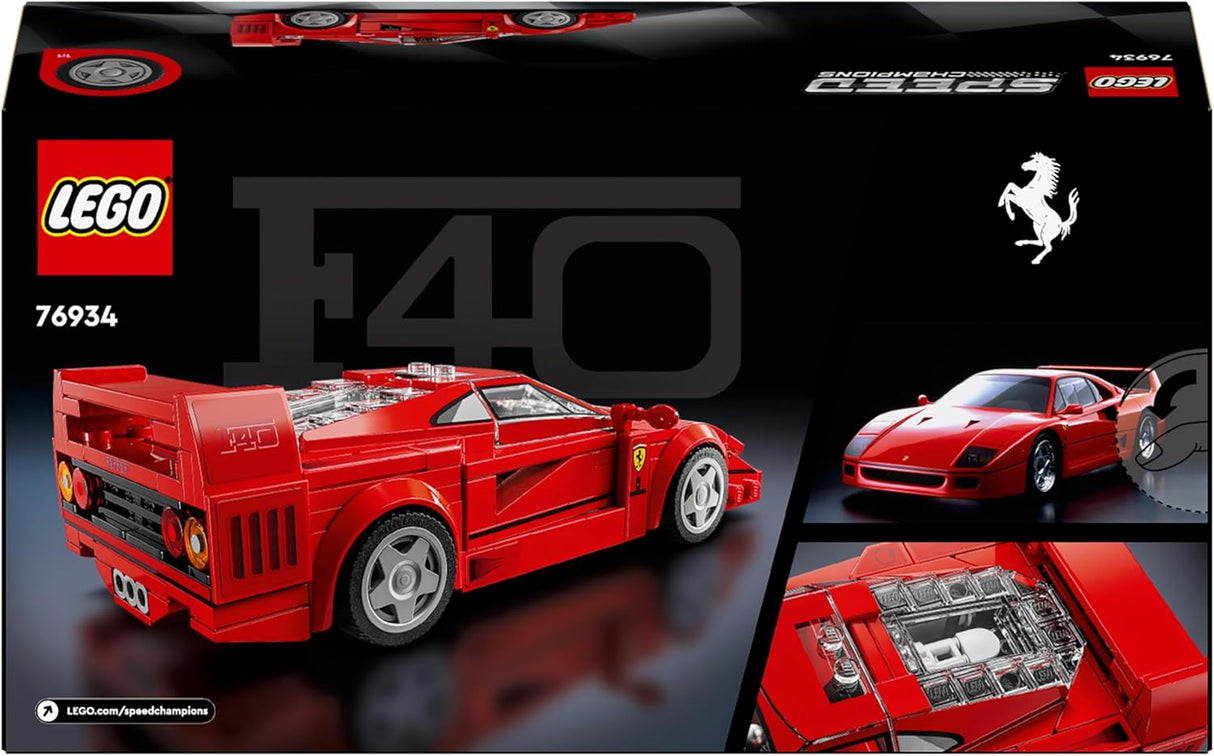 LEGO Speed Champions 76934 - Supercarro Ferrari F40