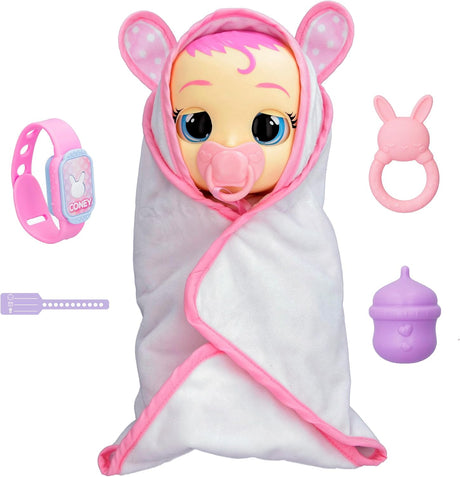 Boneca Cry Babies: Newborn Coney - IMC Toys