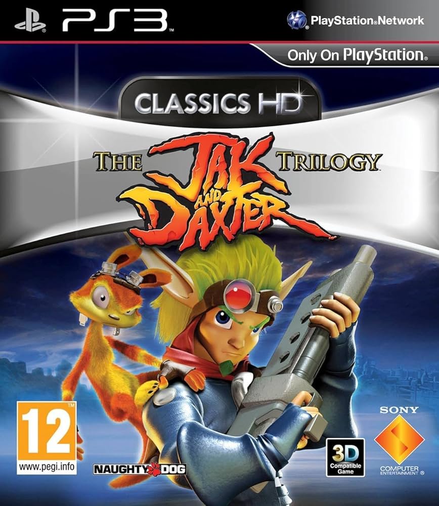 Jogo The Jak and Daxter Trilogy PS3 (GRADE B)