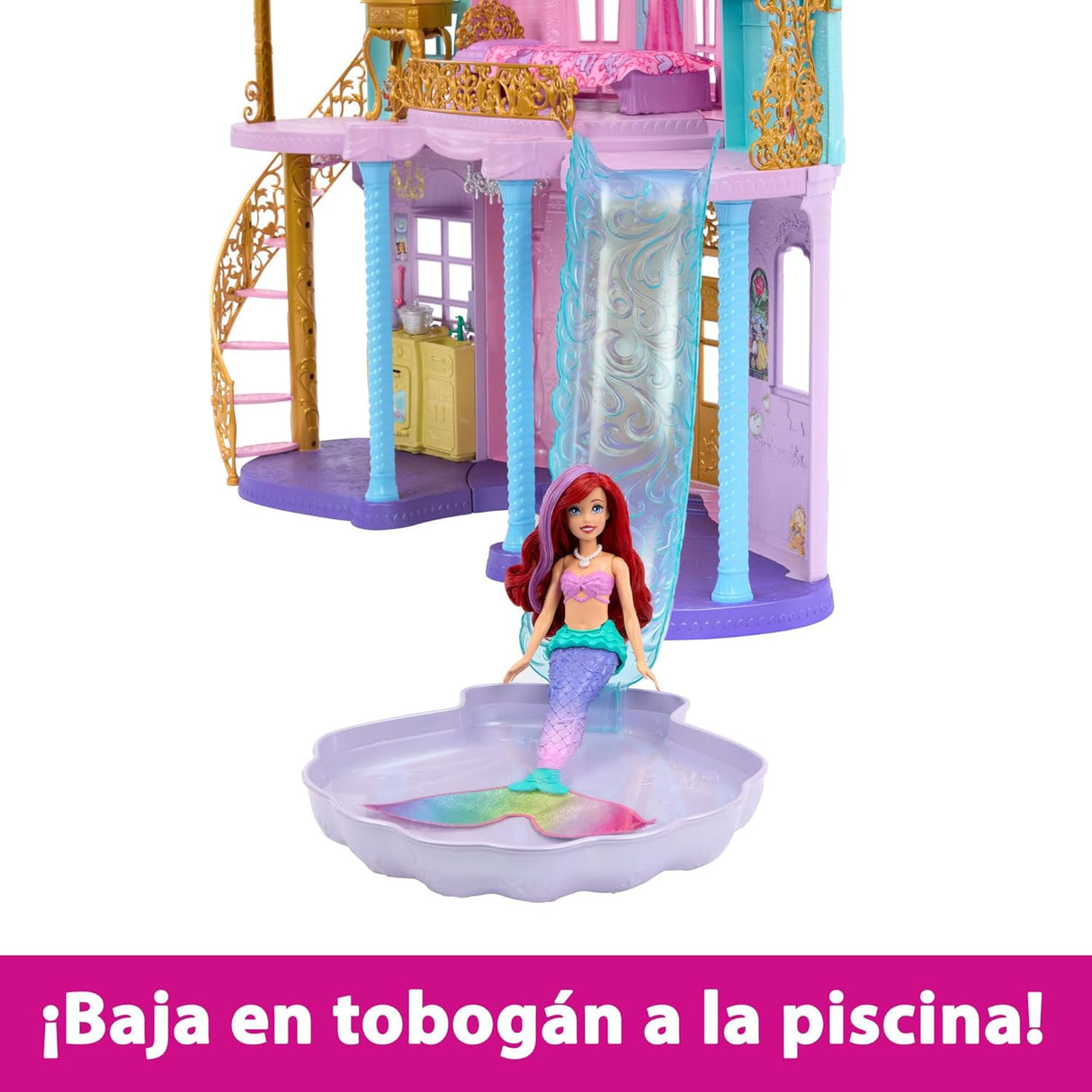 Mattel Disney Princess Castelo aventuras reais