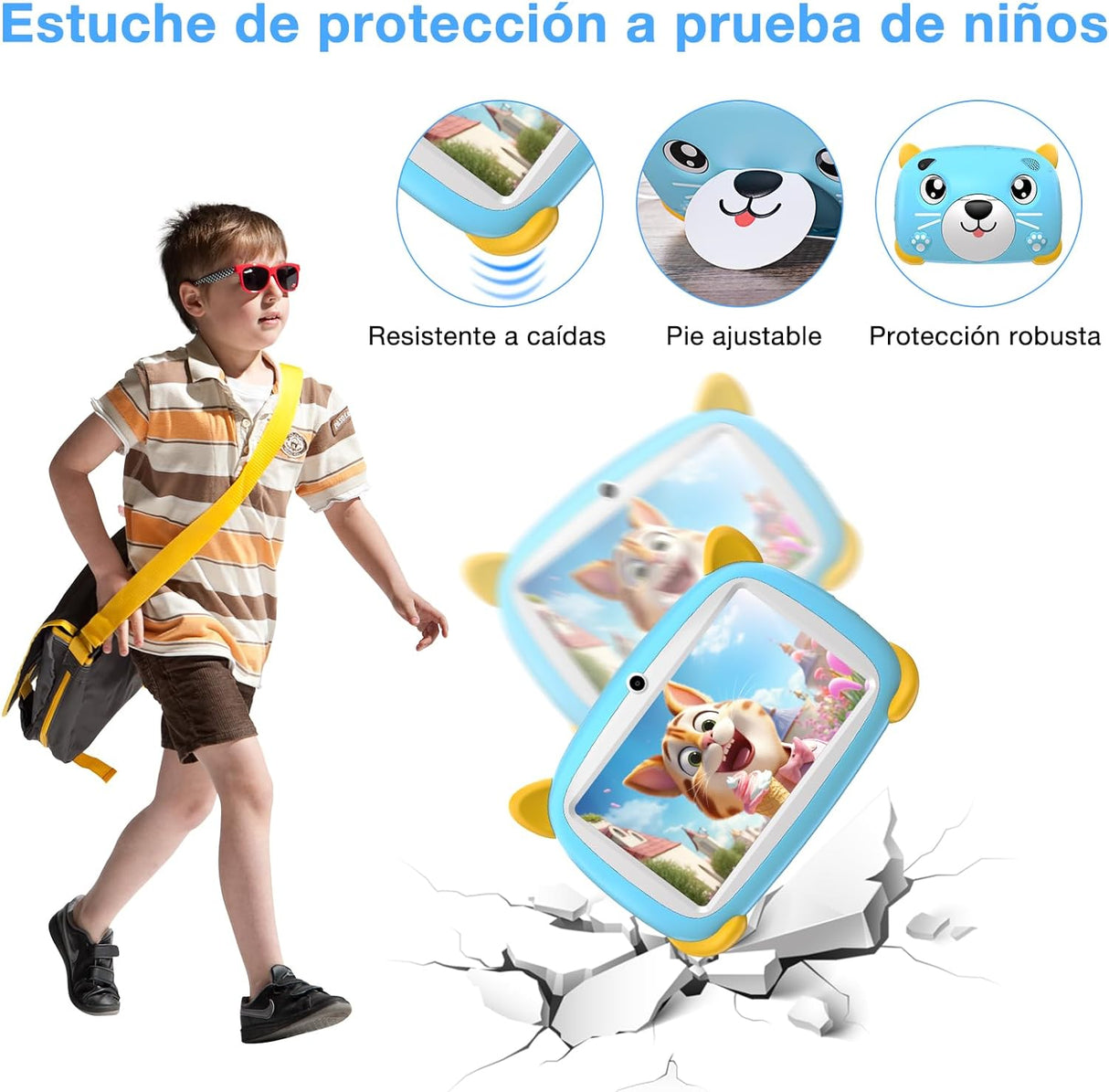 DOOGEE U7 Tablet para crianças 4GB/32GB Kids