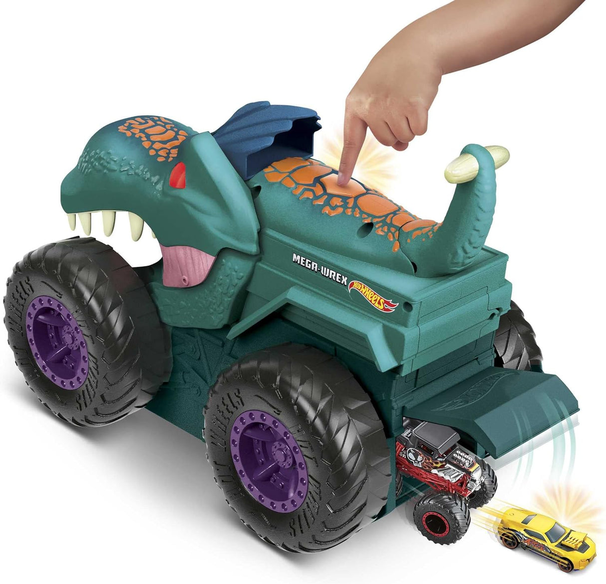 Monster Trucks Car Chompin Mega Wrex