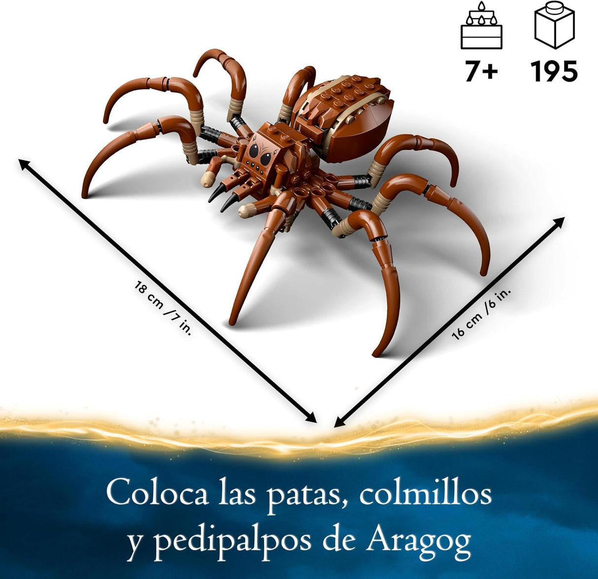 Lego Harry Potter Aragog na floresta proibida 76434