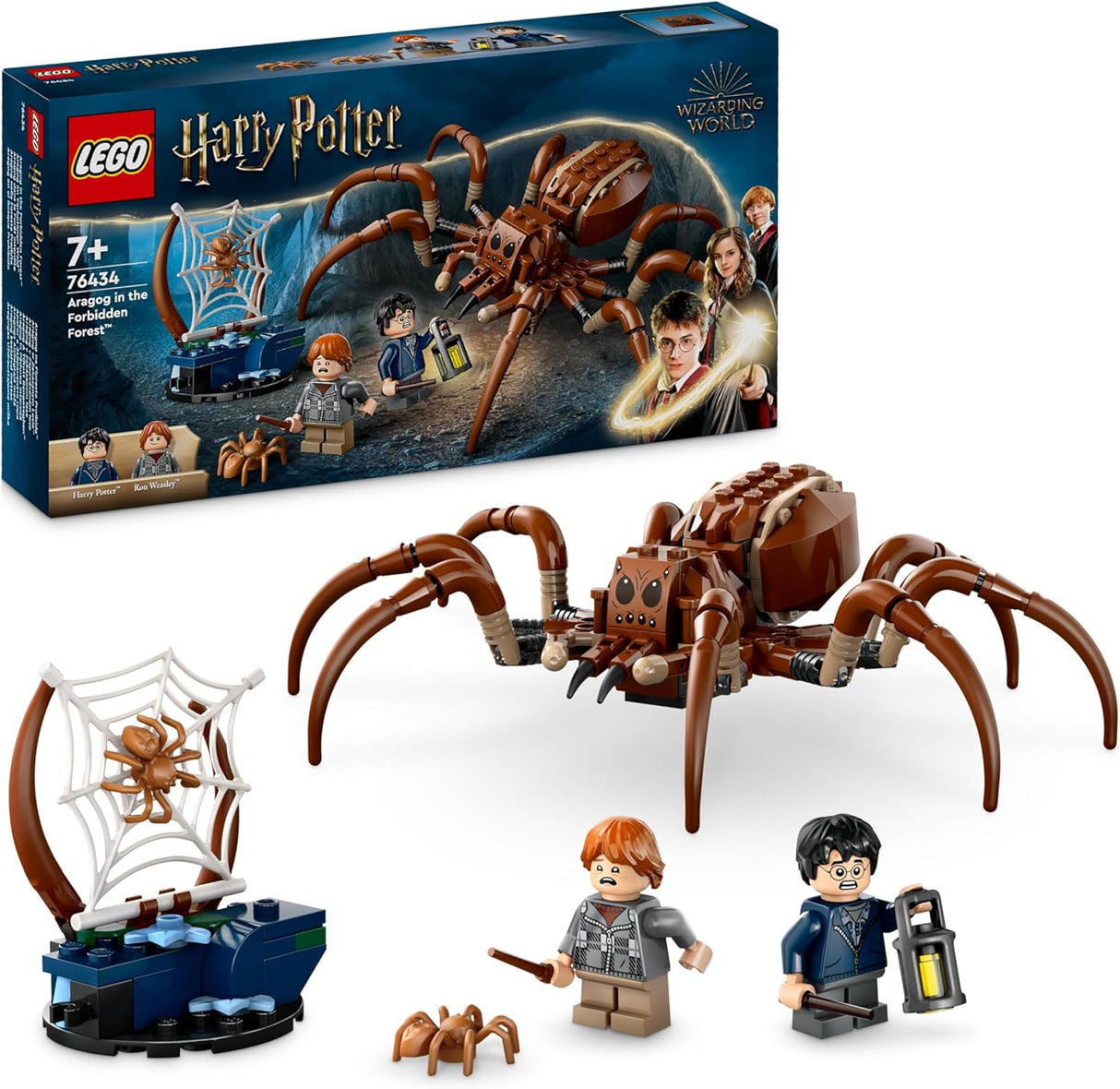 Lego Harry Potter Aragog na floresta proibida 76434