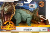 Jurassic World Dominion Triceratops Dinossauro figura de ação com sons