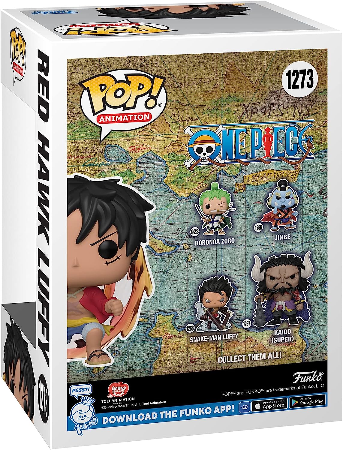 Figura Funko PoP!One Piece - Red Hawk Luffy