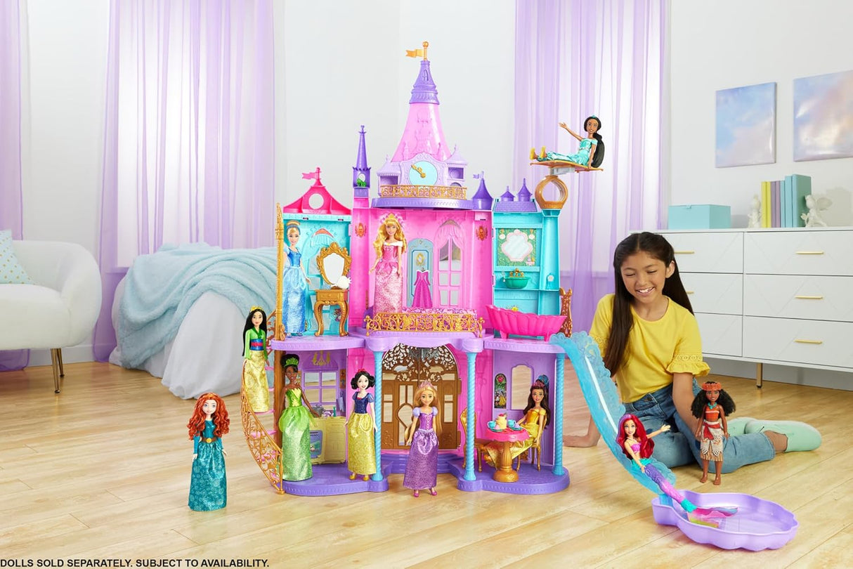 Mattel Disney Princess Castelo aventuras reais