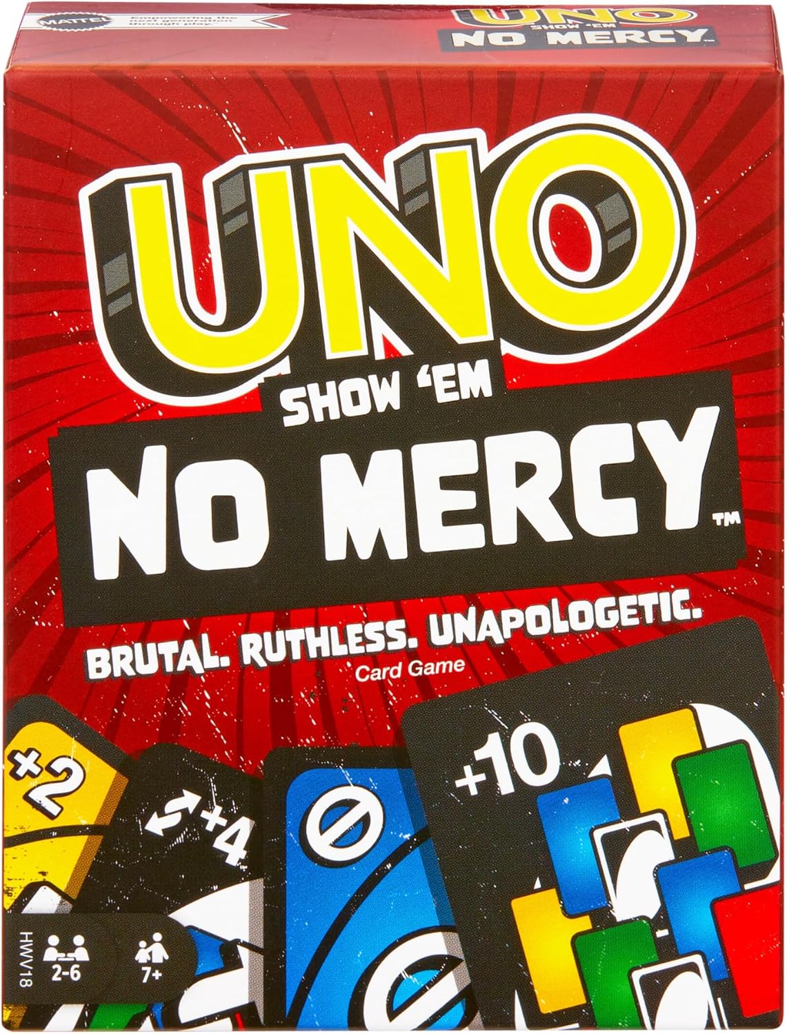 Jogo de cartas UNO No Mercy