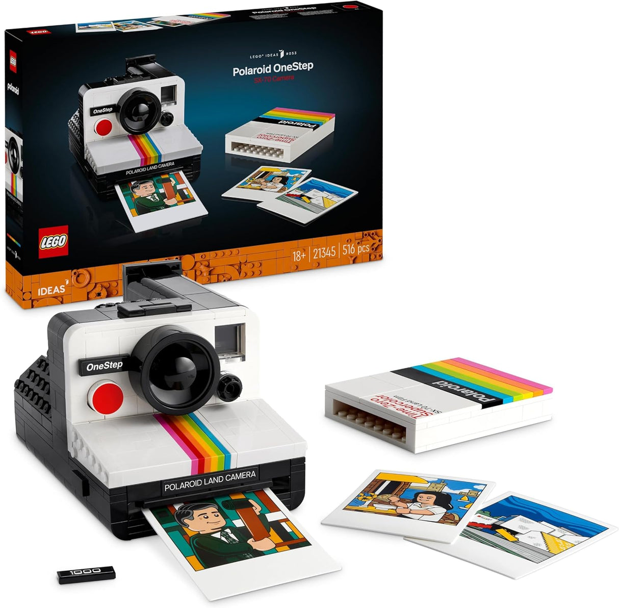 LEGO Ideas 21345 - Câmara Polaroid OneStep SX-70