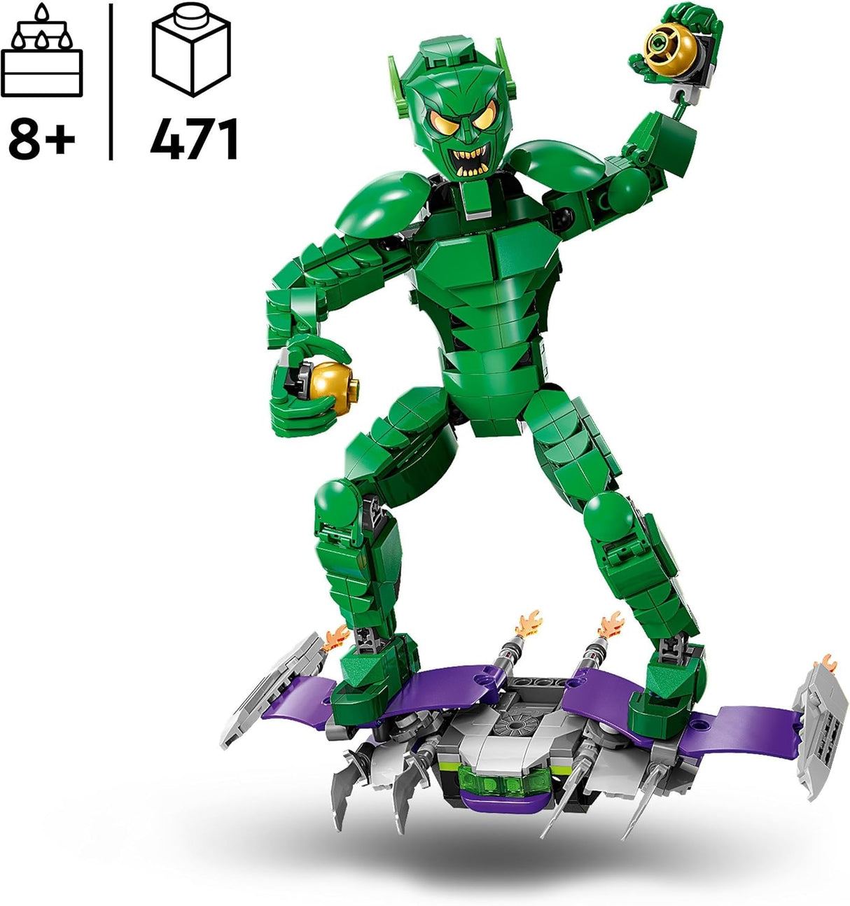 LEGO Marvel 76284 - Figura de Construção: Duende Verde