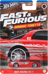 Hot Wheels Fast & Furious Dominic Toretto 1995 Mazda