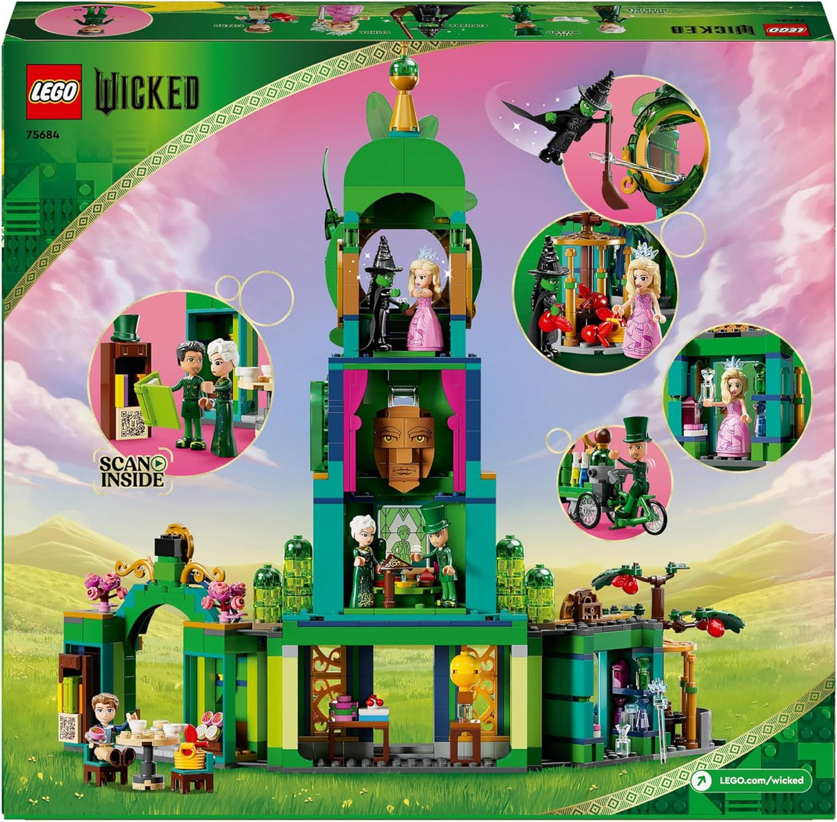 LEGO Wicked 75684 - Bem-Vindos a Emerald City