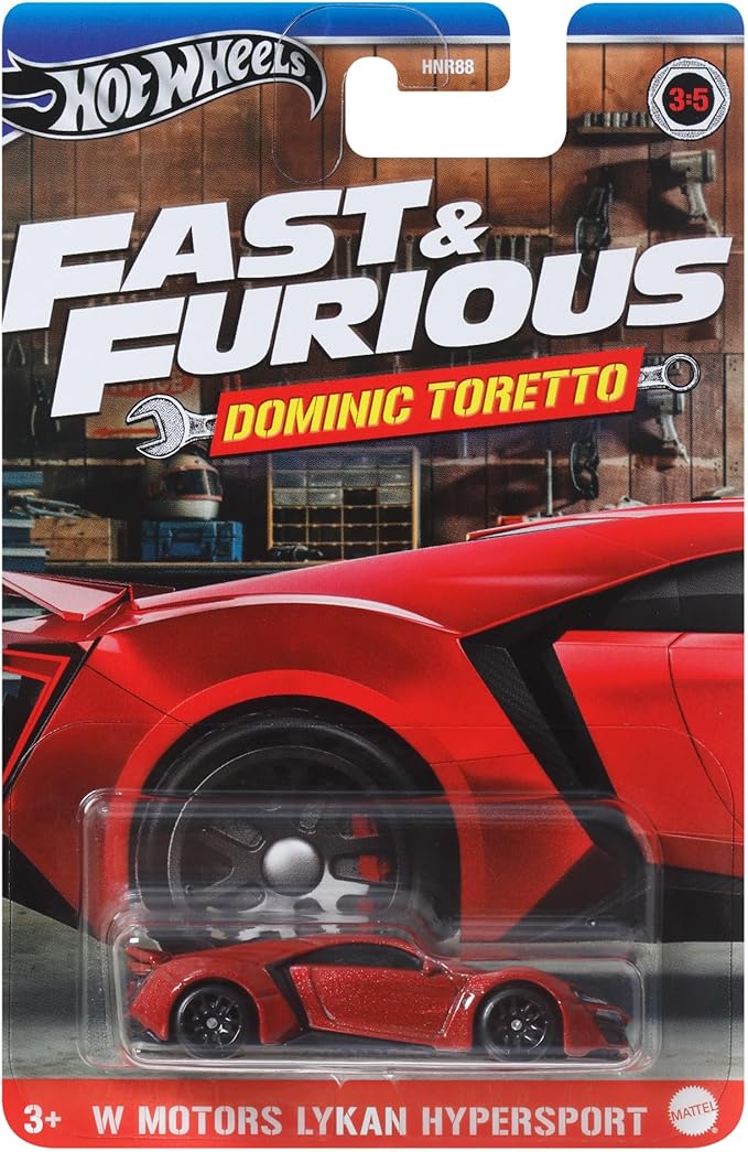 Hot Wheels Fast and Furious Dominic Toretto Auto W Motors