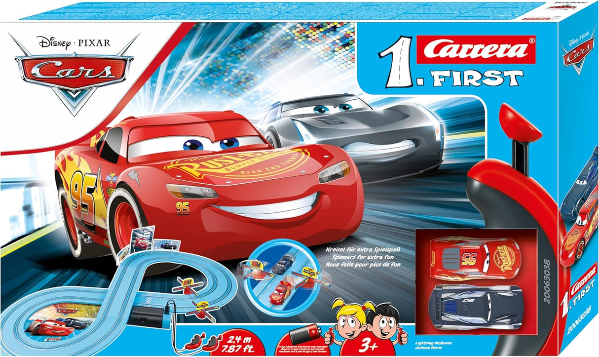 Carrera Pista de Carros First Disney Pixar Cars 2.9m