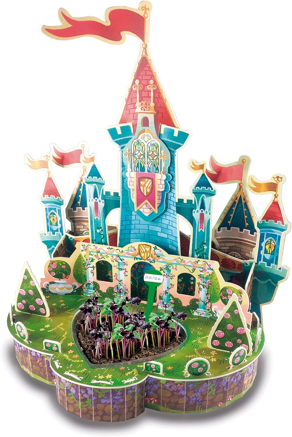 Jogo Educa 3D Dream Gardens 2 em 1 - Castelo 19468