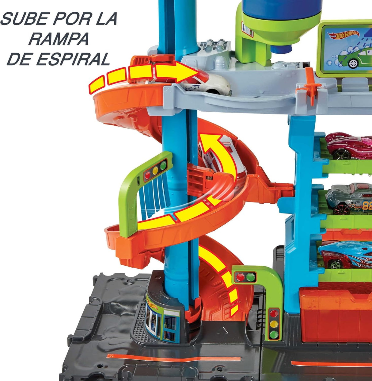 Lava-rápido Mattel Hot Wheels City