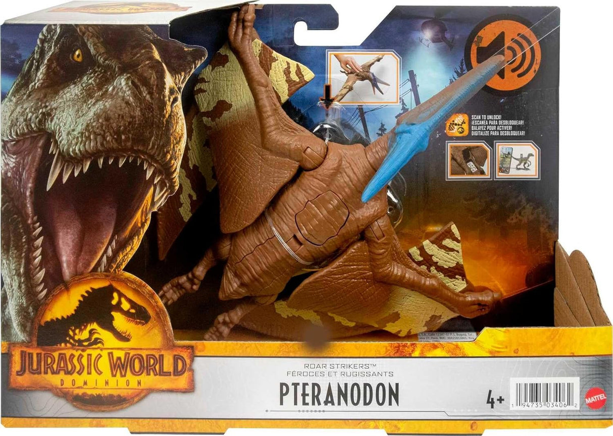 Jurassic World Dominion Pteranodon Dinossauro figura de ação com sons