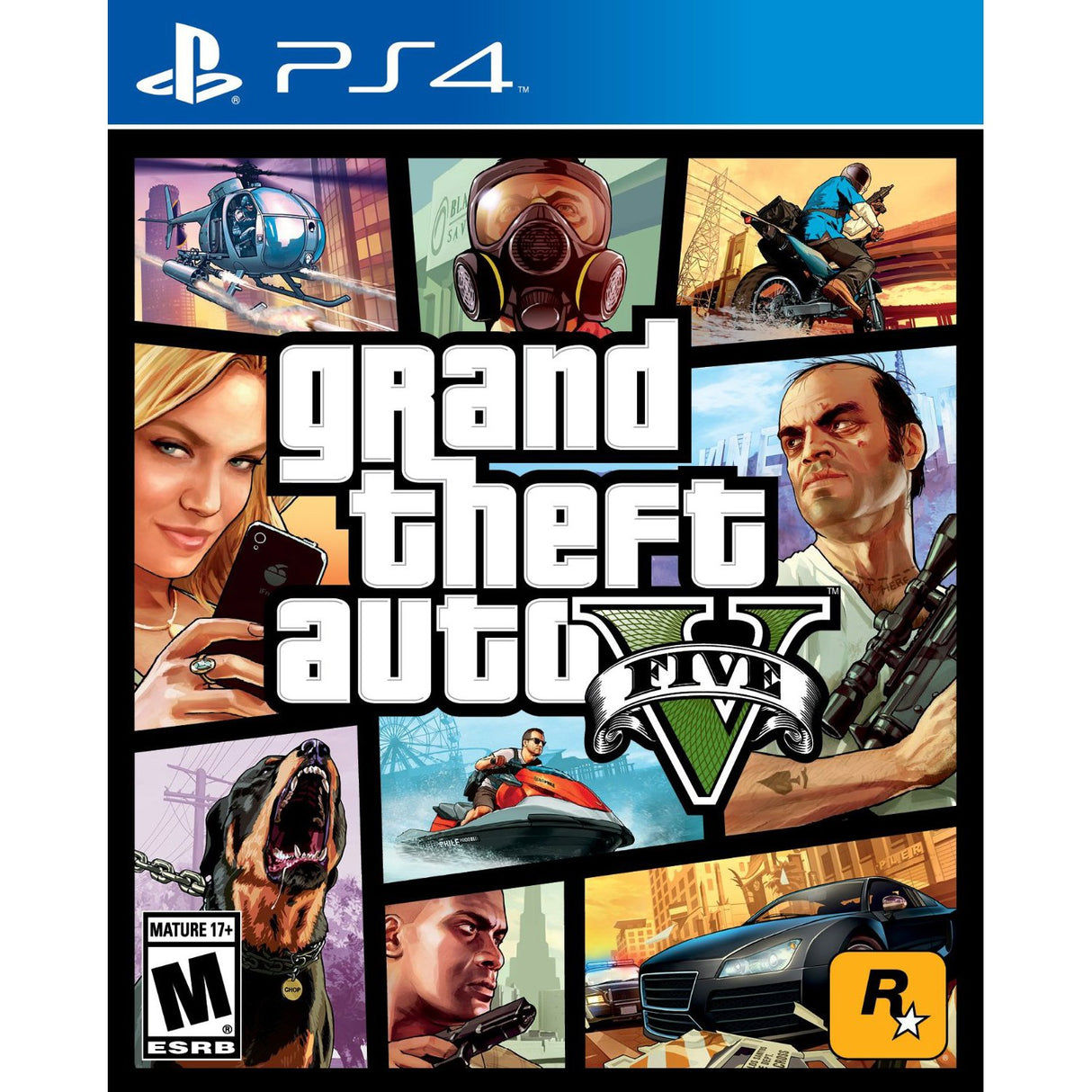 GTA 5 - Grand Theft Auto V - PS4 (GRADE B)