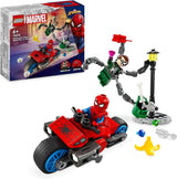 LEGO Marvel perseguição de motociclo: Spider-Man vs. Doc Ock