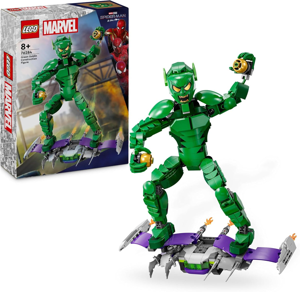 LEGO Marvel 76284 - Figura de Construção: Duende Verde