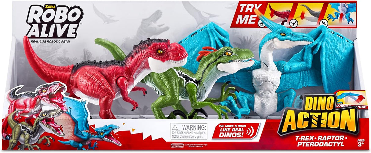 Mega Pack 3 Dinossauros interativos