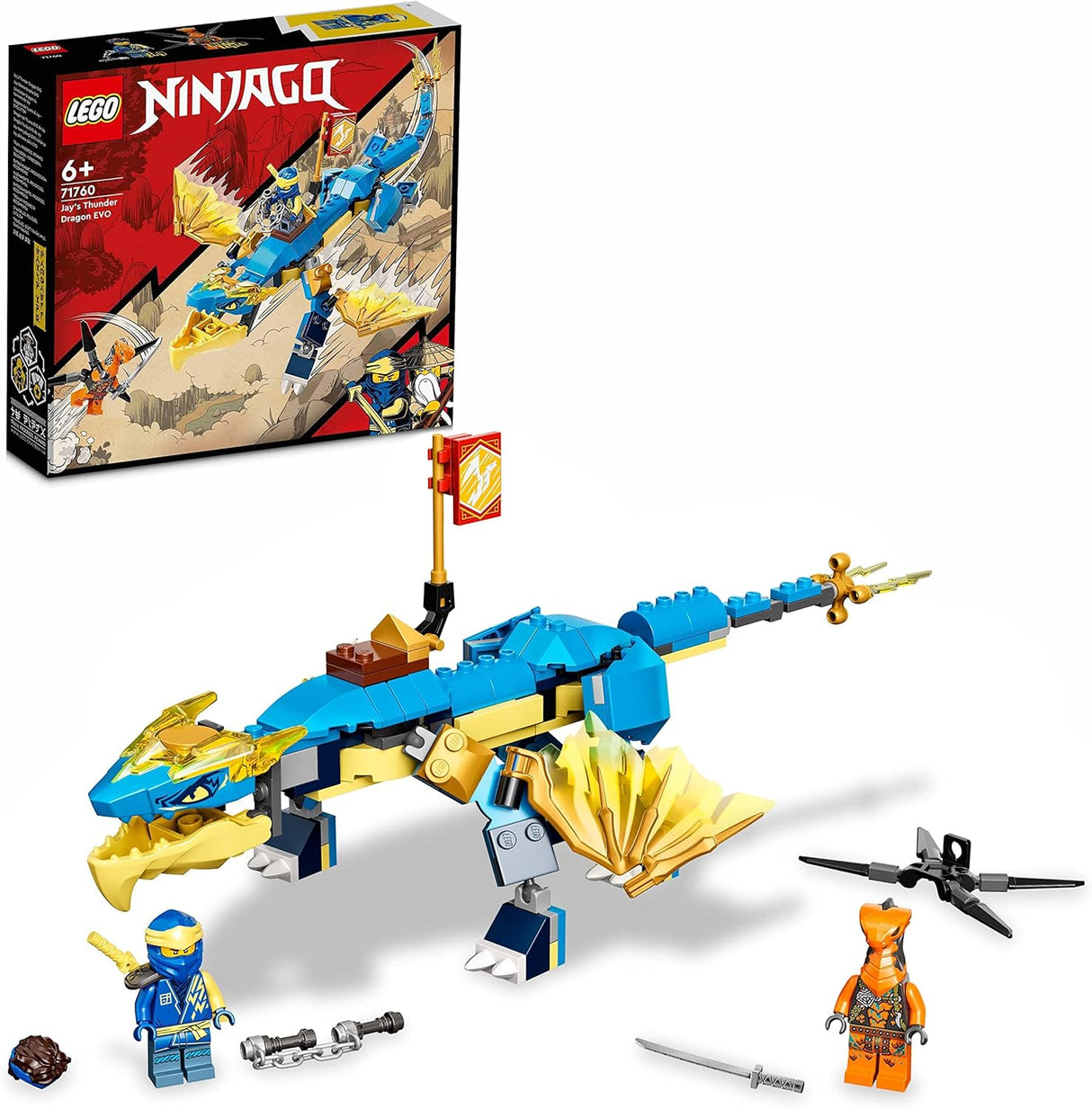 LEGO Ninjago 71760 Dragão Trovão EVO do Jay