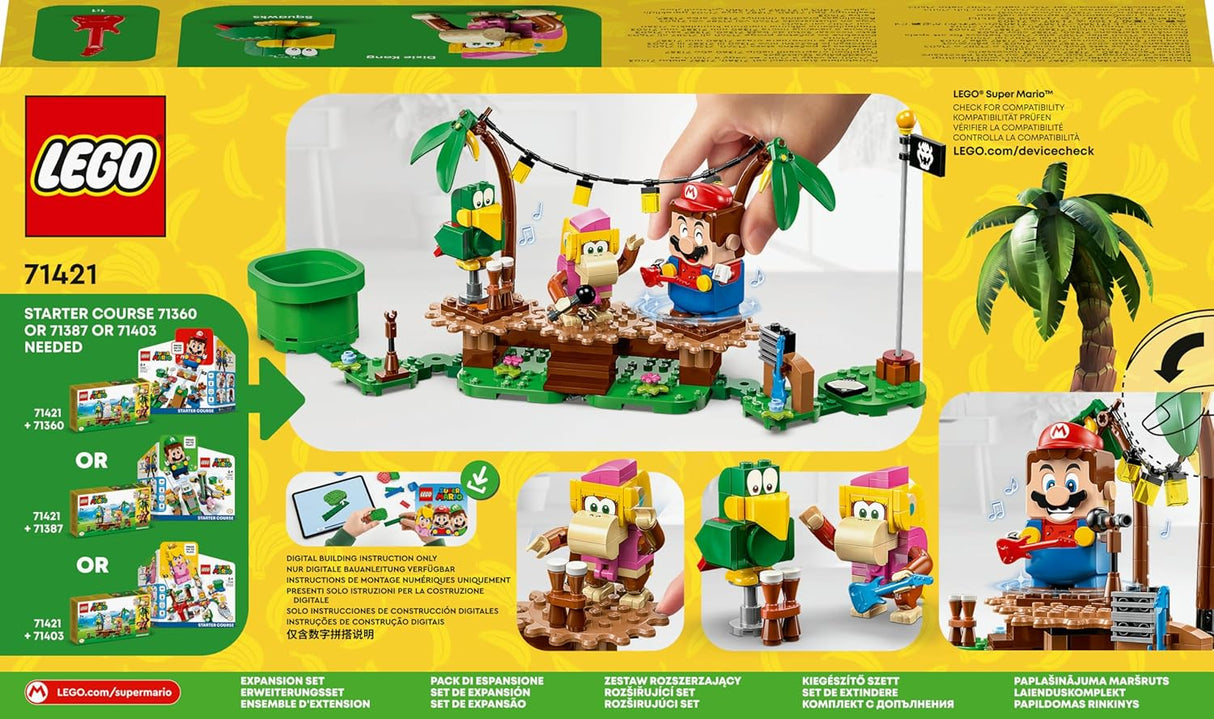 LEGO Super Mario 71421 - Set de Expansão Concerto na Selva da Dixie Kong