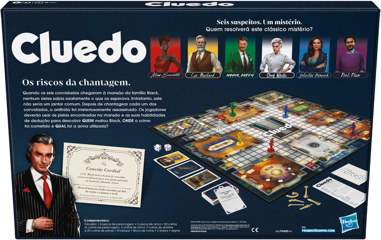 Cluedo o Clássico Jogo dos Investigadores