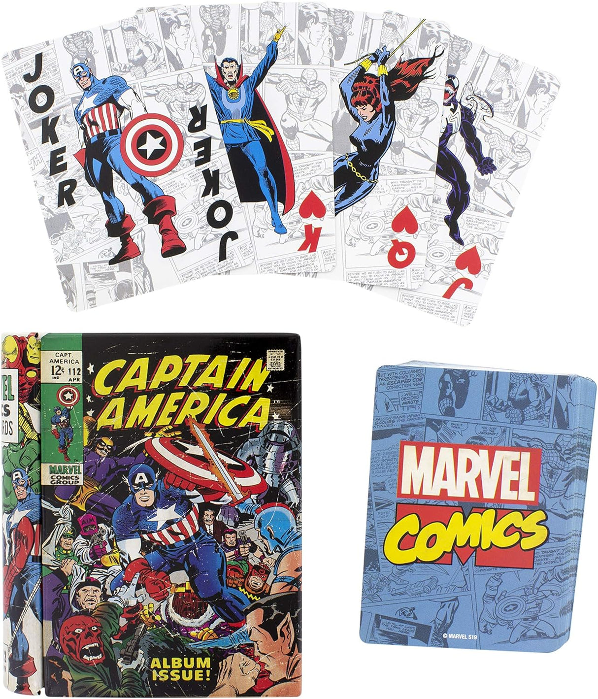 Paladone - Barra de Cartas Marvel Comic Book (C3B837F48E)