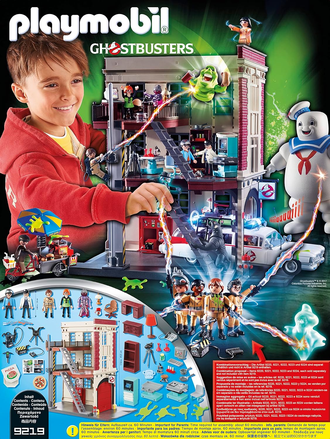 Playmobil Ghostbusters 9219 - Quartel de Bombeiros