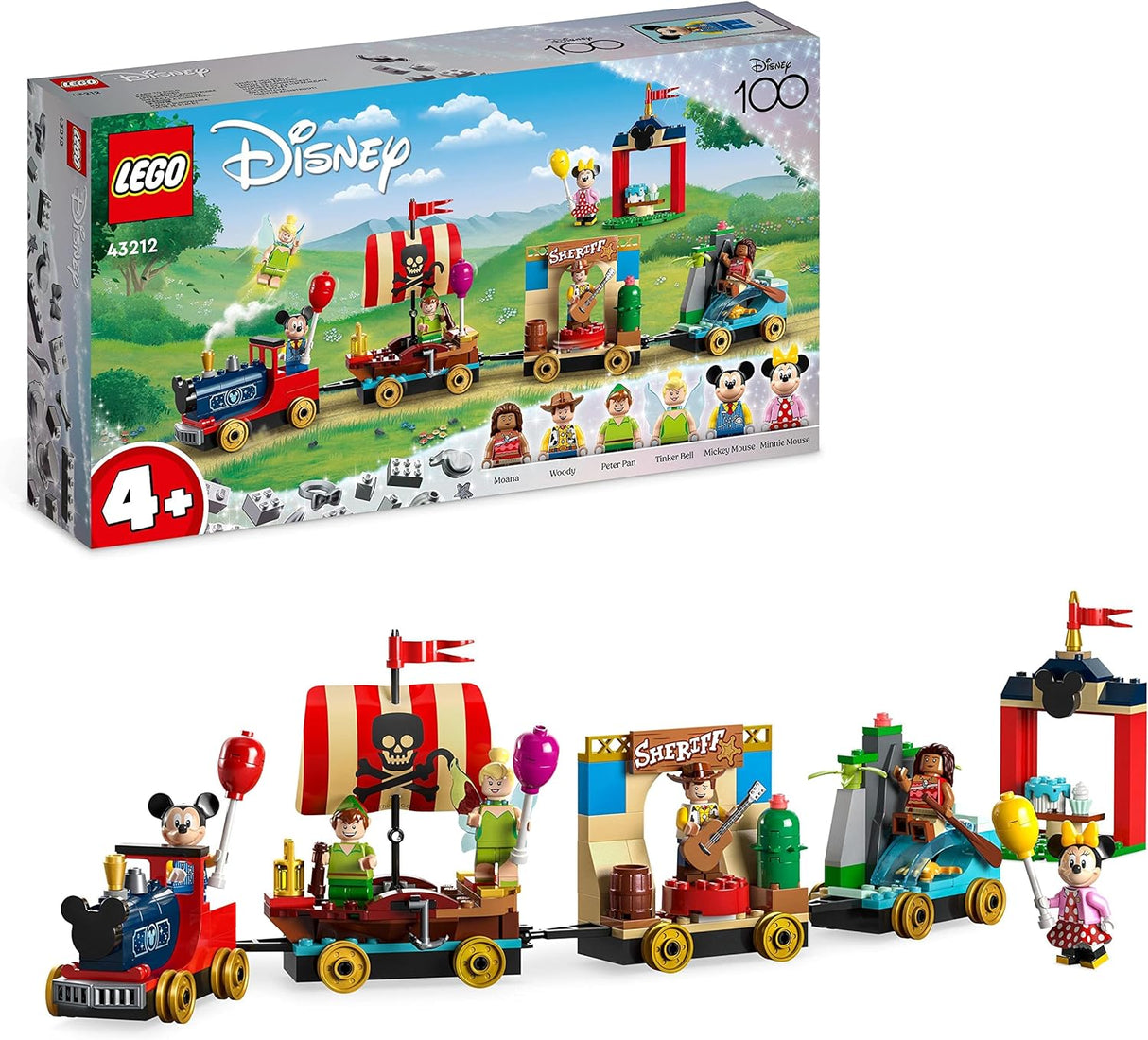 LEGO Disney Classic 43212 - Comboio de Celebração da Disney