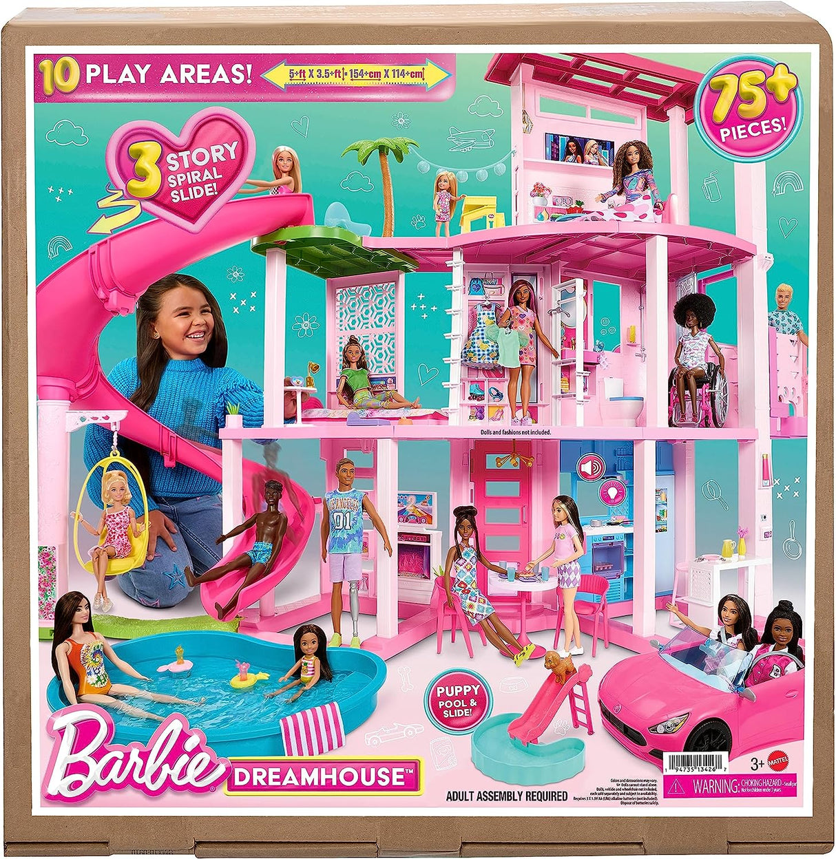 Barbie Mega Casa dos Sonhos HMX10 - Dreamhouse 2023