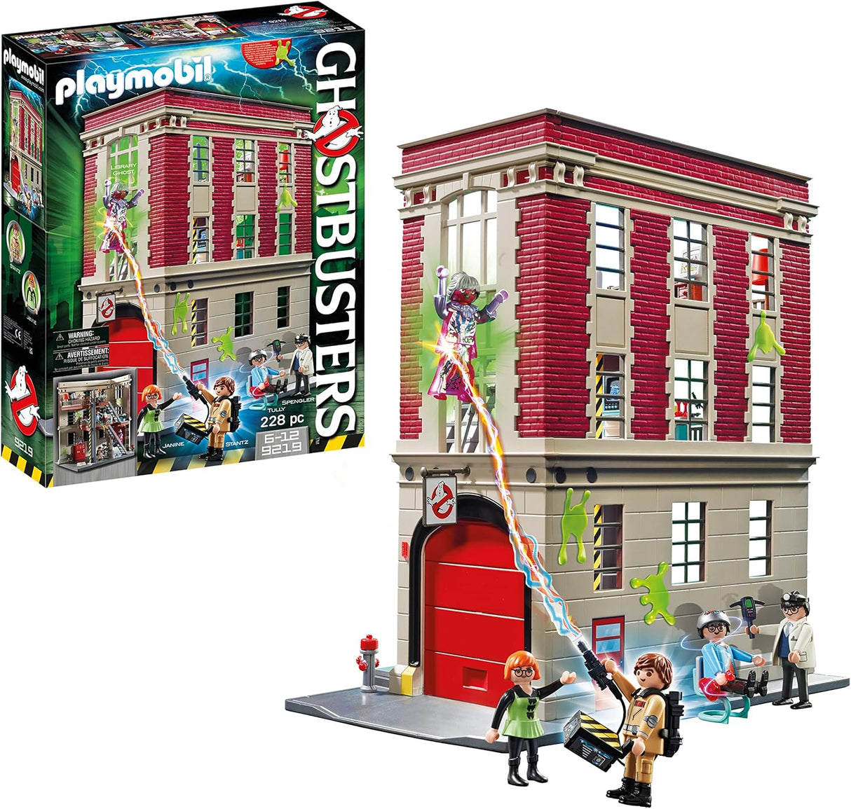 Playmobil Ghostbusters 9219 - Quartel de Bombeiros